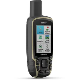 Garmin GPSMAP 65 – Robustes GPS-Outdoor-Navi mit vorinstallierter TopoActive Europakarte und 2,6“ Farbdisplay. Beste Navigation Dank 5 Satellitensystemen & Multi-Frequenz-Technologie, wasserdicht.