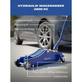 Michelin Wagenheber Stahl 2T blau