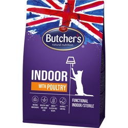 BUTCHER’S Functional Cat Dry Indoor mit Geflügel 800 g