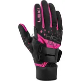 Leki HRC Race Shark Skihandschuhe Black/Pink 6,5