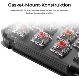 Keychron V6 Max Gateron Jupiter Red DE