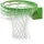 EXIT TOYS EXIT Basketball-Dunkring mit Netz Grün 45 cm