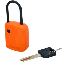 Absperr-Vorhängeschloss, orange, Verbundmaterial, 38 mm