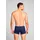 Puma Boxershorts PUMA "PUMA MEN EVERYDAY MULTI LOGO BOXERS 2P", Herren, Gr. S, blau (navy combo), Single Jersey, Obermaterial: 95% Baumwolle, 5% Elasthan, körpernah, Unterhosen, Komfortabler Logobund