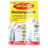 AEROXON Mottenpapier Mottenschutz, 20 Stück (2x 10 Stück)