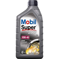 Mobil Super 2000 X1 10W-40 Premium Engine Oil, 1 Litre
