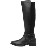 Hush Puppies Damen Vanessa Halblange Stiefel, Schwarz, 40.5 EU - 40.5 EU