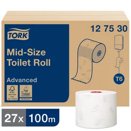 TORK Advanced Toielettenpapier Midi T6 a-lagig