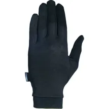 Chiba Seidenhandschuh Größe M, Farbe schwarz,
