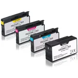 Tintencenter Multipack kompatibel zu HP 6ZC69AE / 953 enthält 4x Tintenpatrone