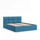 mebligo Polsterbett, Blau,