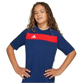 adidas Tiro 25 Essentials Fußballtrikot Blau/Rot 164