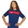 adidas Tiro 25 Essentials Fußballtrikot Blau/Rot 164