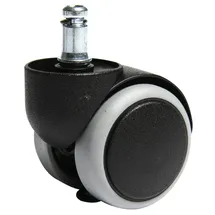 TOPSTAR Hartbodenrollen 5er Set Kunststoff Schwarz