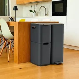 Kitchen Move Küchenmülleimer 60 l Grau