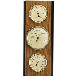 Selva Wetterstation mit Hygrometer, Barometer und Thermometer, 110 x 270 mm