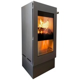 XEOOS® Kaminofen »x8 PATAGONIA«, anthrazit, Stahl, 8 kW - grau