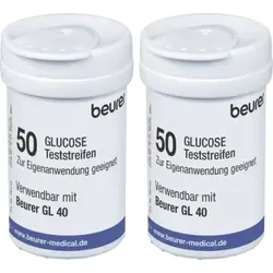 BEURER GL40 Blutzuckerteststreifen 50 St Teststreifen
