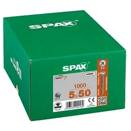 SPAX Rückwandschraube Kreuzschlitz Z2 5 x 50 mm 1000 Stück