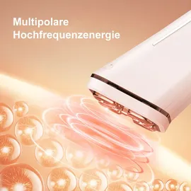 cool-i RF & EMS Gesichtspflegegerät mit Lichtanwendung – Kabelloses Hautpflegetool für ergänzende Straffung & Regeneration