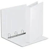 Esselte 49703 Ringbuch Präsentation, mit Taschen, A4, PP, 4 Ringe, 30 mm, weiss
