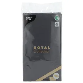 Papstar Tischdecke Tissue ROYAL Collection 120 x 180 cm Gelb