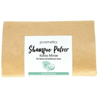 Puremetics Shampoo-Pulver Kokos Minze 50 g