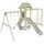 OUTDOORTOYS Spielturm Örebro mit Babyschaukel Altrosa