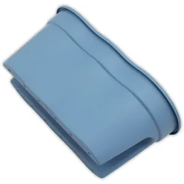 KHW Flowerclip XXL 57,5 x 27,7 x 27 cm Blau