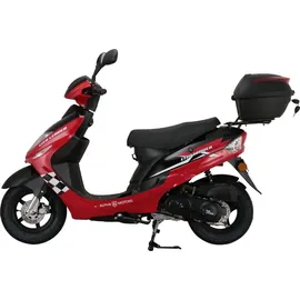 Alpha Motors CityLeader 50 ccm 3,0 PS 45 km/h rot inkl. Topcase