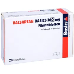 Valsartan Basics 160 mg Filmtabletten 28 St