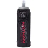 Nathan Exoshot 2 420ml Softflask - Black / Ribbon Red - One Size