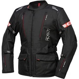 IXS Lorin-ST Textiljacke schwarz-rot, Größe S