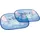 tataway Paar Lilo & Stitch Disney Lilo & Stitch Seitenmarkisen 44x35 cm — Sonnenschutz für Kinder mit Stitch-Grafiken auf fliederfarbenem Hintergrund