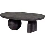 Woood Steppe Schwarz Mangoholz 110 x 38 cm