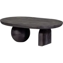 Woood Steppe Schwarz Mangoholz 110 x 38 cm