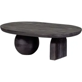 Woood Steppe Schwarz Mangoholz 110 x 38 cm