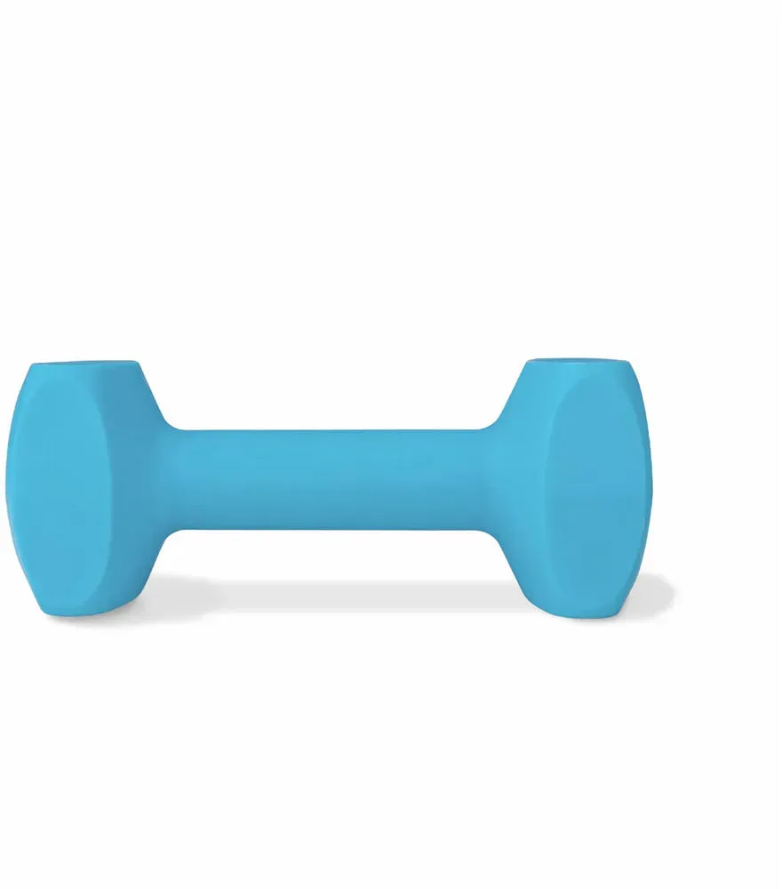 Hantel Coachi TRAINING DUMBBELL Blau L Kunststoff