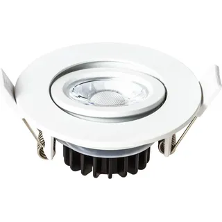 LEDxOn EDOS 9W schwenkbar rund weiß
