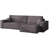 kaiser möbel Ecksofa, Dunkelgrau, Holz, 5-Sitzer, L-Form, 274x142 cm, Wohnzimmer, Sofas & Couches, Wohnlandschaften, Ecksofas