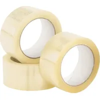 TransPak PP-Packband, leise, Acrylat, transparent, 50mm x 66lfm., 48μ