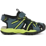 GEOX J BOREALIS Boy B Sandal, AVIO/LIME, 26 EU