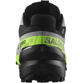 Salomon Speedcross 6 Gore-Tex Herren Black / Alloy / Green Gecko 45 1/3