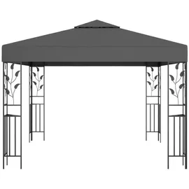 vidaXL Pavillon 3×3 m Anthrazit