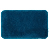 GÖZZE Badematte Deluxe rutschhemmend beschichtet, fußbodenheizungsgeeignet, blau