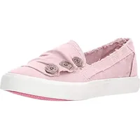 Damen Loafers Flat Slip On, Segeltuchschuhe Damen Blau, Halbschuhe Flache Sohle Outdoorschuhe Rutschfest Barfußschuhe Bequeme Fitnessschuhe Atmungsaktiv Freizeitschuhe Leicht Einzelne Schuhe - 42 EU