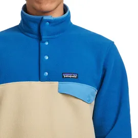 Patagonia Lightweight Synchilla Snap-T Pullover Blau / Beige XL