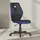 KADIMA DESIGN Jugenddrehstuhl Kunstleder Blau
