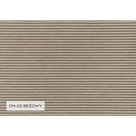 miuform Eckcouch Polyester 8-Sitzer Beige