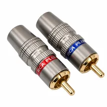 SINUSLIVE CS-2 Cinchstecker Rot/Blau